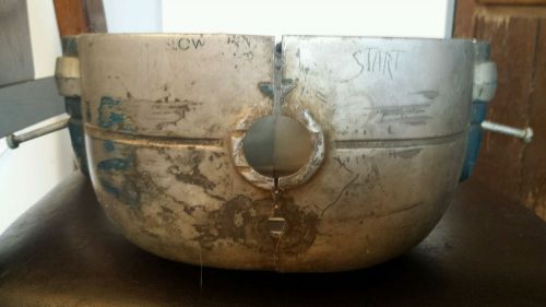 Vintage goodyear outboard motor cowl