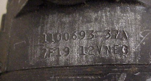 67 327 396 427 alternator corvette camaro chevelle impala chevy 1100693 7f19 bbc