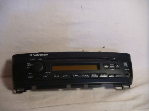01-06 nissan sentra radio face plate cy10b ax10