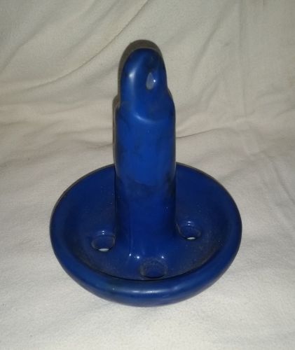 Dinghy tender small boat 8 lb  vinyl coated mushroom anchor