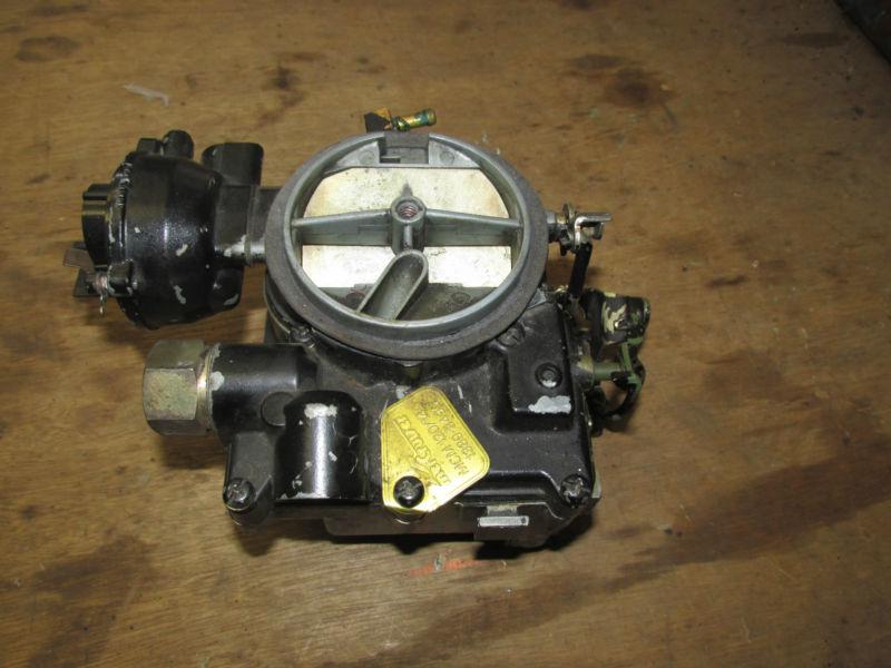 4 cyl. gm 2 bbl carburetor mercruiser marine mcm 120/140 carb #: 1389-8490 works