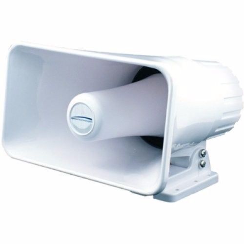 Newmar waterproof deck horn 30/20 watts pa-30/20 8 ohm white md