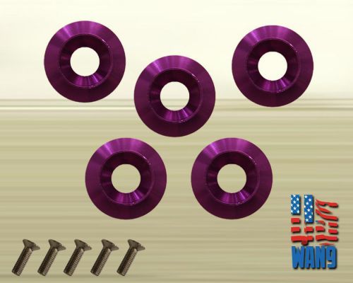 Purple fender bumper washer bolt engine dress up kit for toyota luxus scion
