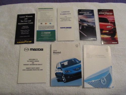 2005 mazda 3 owners manual