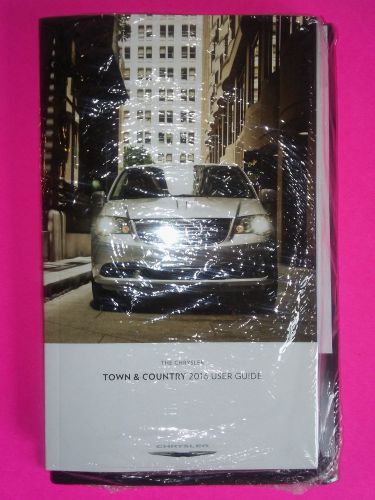 2016 chrysler town and country owner&#039;s manual kit (new sealed in plastic)