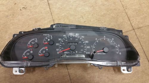 Speedometer ford f250 sd pickup 01