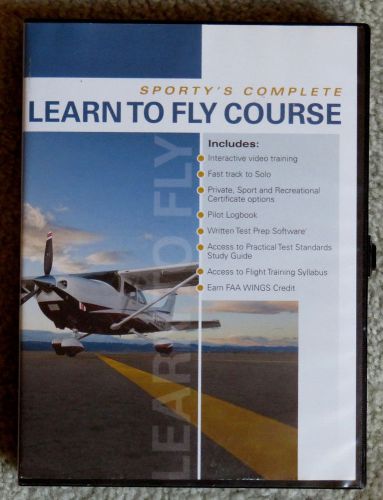 Sporty&#039;s complete learn to fly dvd course