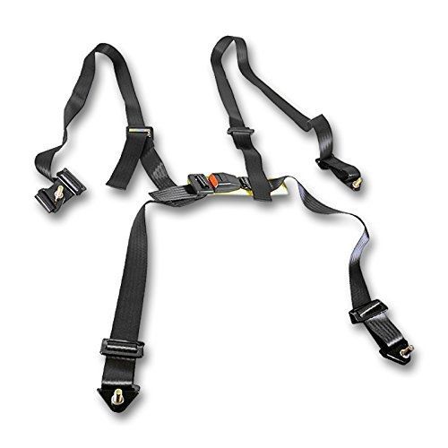 Spec-d tuning rsb-4ptblk seat belt harness