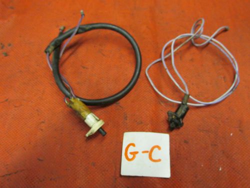 Mg midget,mgb, triumph, original courtesy light &amp; key warning door switches, !!