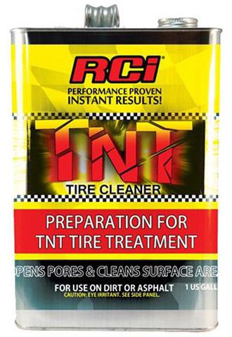 Rci tnt tire cleaner,racing tire preparation for treatment or softener,1 gal