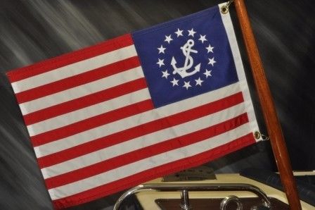 Yacht ensign  16x24
