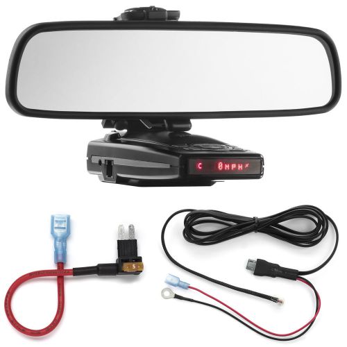 Mirror mount + direct wire + micro2 add a circuit - escort 9500ix redline