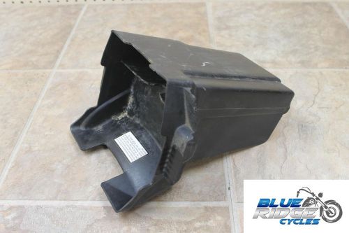 01 suzuki gz 250 oem tool box holder container bag compartment battery luggage