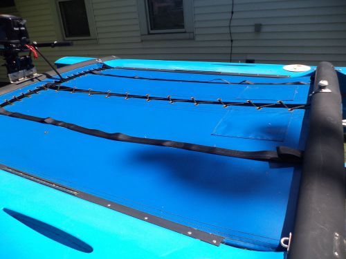 Blue  vinyl trampoline  to fit the hobie cat 18