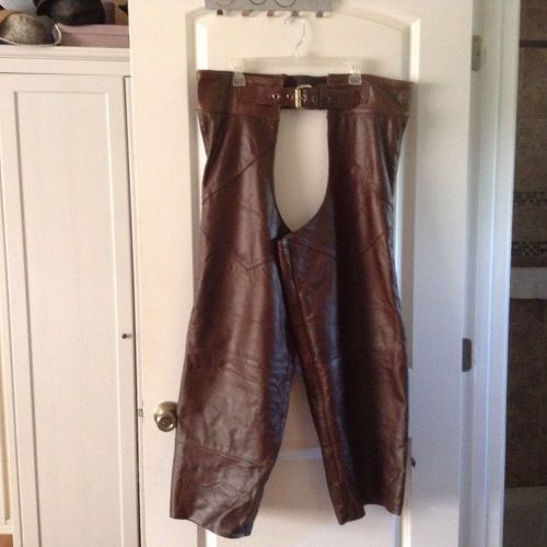 Harley davidson premium leather chaps size 2xl, hardly worn