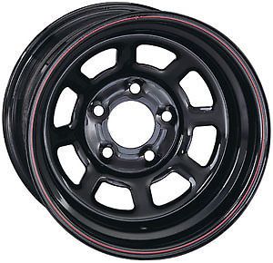 New lw 15x8 allied racing wheel,black,5 x 4 3/4&#034;,5&#034;