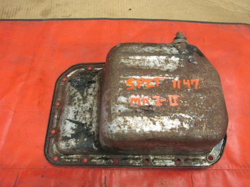 Triumph spitfire mk i, mk ii, original 1147cc engine oil pan, !!