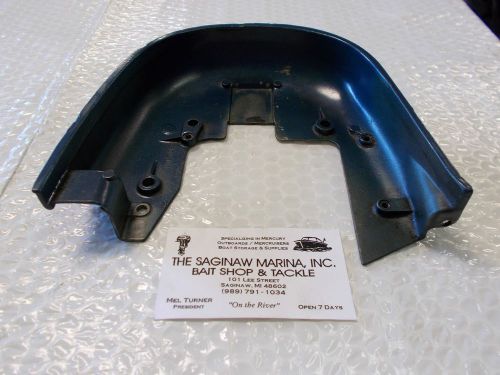 1958 evinrude fastwin 18hp outboard bottom lower pan / cowl plate 304915