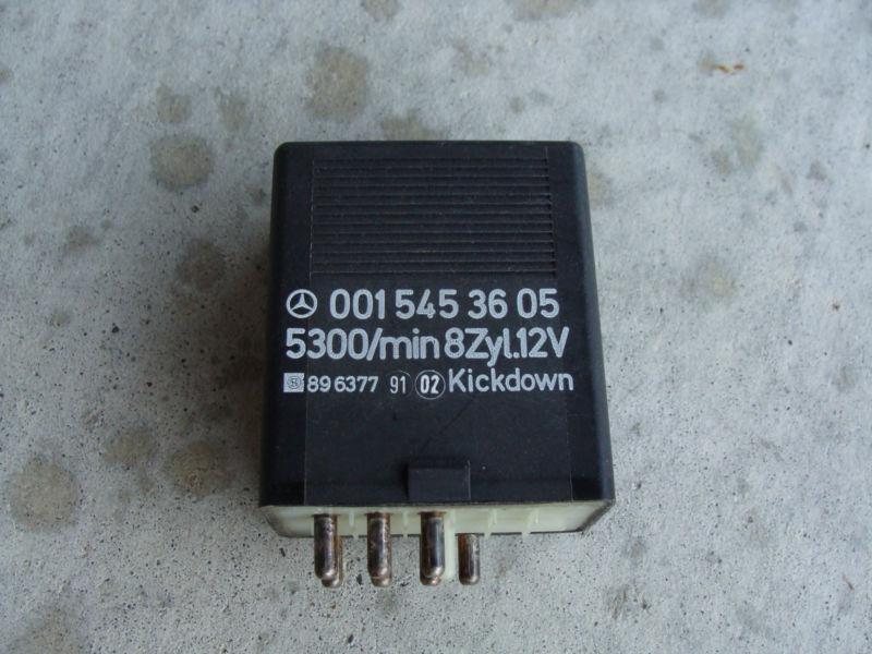 Mercedes 107 190 126 fuel pump relay, original 001 545 36 05