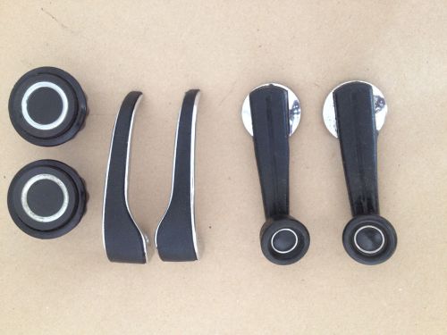 Bmw 2002 ti tii  interior door handles, window cranks, vent window knobs 1968-77