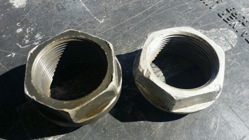 Halibrand type vintage sprint car axle nuts - used - free shipping