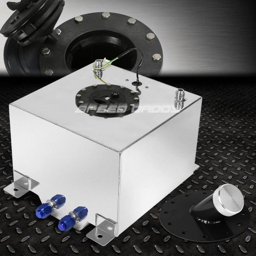 Buy 8 GALLON/30.5L POLISHED ALUMINUM FUEL CELL TANK+LEVEL SENDER+45