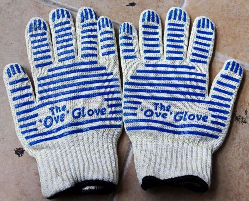 2* x the &#039;ove&#039; glove hot surface handler with non-slip silicone grip - 540°f new