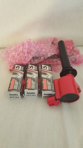 3 high perf. ignition coils dg-500 dg-513 escape sable mariner v6 3.0l w/plugs