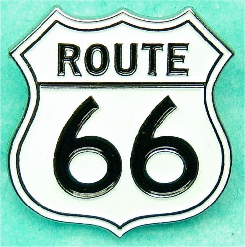 Route 66 - no spin - metal lapel/hat pin 1&#034; x 1&#034;