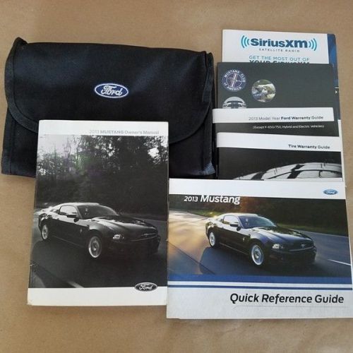 2013 ford mustang owners manual