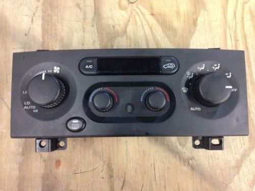 2002 jeep grand cherokee climate control switch / heater control 1999-2004