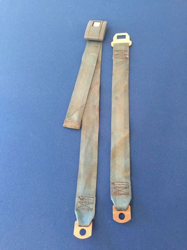 1970s vintage blue gm seat belt robbins  jr 6704 pontiac olds buick chevrolet