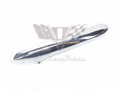 1958 chevy right hood bar fender extension (core) - impala, bel air