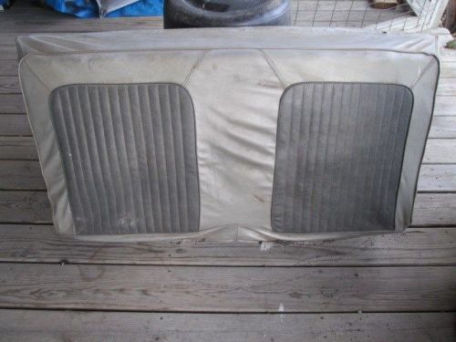 1968 mustang cpe. rear seat back