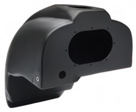 Saldana sprint car tail tank outer shell only,outlaw 28 gallon fuel cell,top p-u