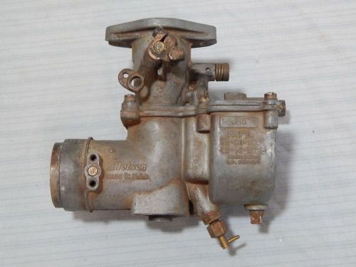 Vintage tillotson jr5 carburetor