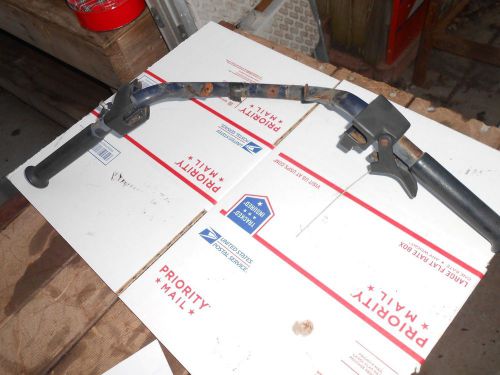 1980 moto ski 503 gps snowmobile: handlebars w parts