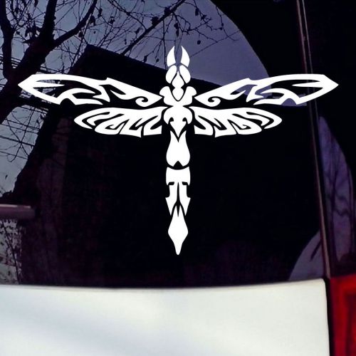 Dragonfly vinyl car sticker beautiful  insect auto window bumper decal