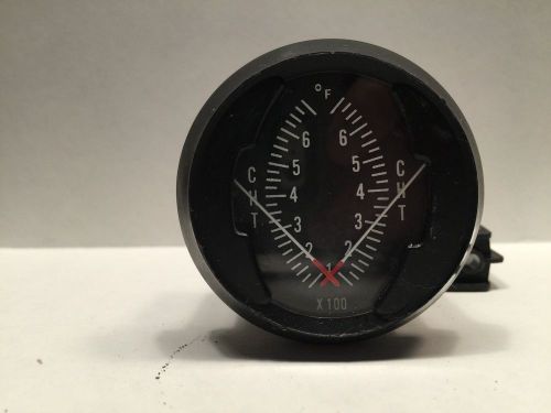 Airplane cylinder head temprature duel gauge