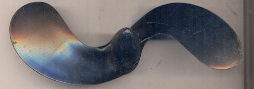 Electric motor boat propeller