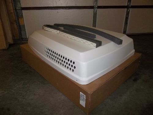 Dometic rv 3308047.012 a/c shroud, polar white - new! - in stock-warranty