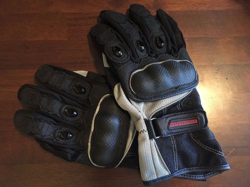 Firstgear men's mesh-tex gloves - 2011, size small