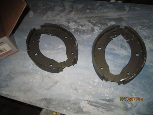 68 mustang drum brake shoe front/rear auto specialty