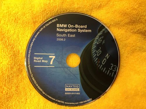 Bmw on board navigation dvd map disc south east 2006.2