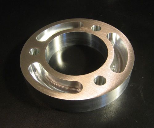 Bbc sbc billet aluminum crank pulley spacer 3/4&#034; for gilmer drive pulley