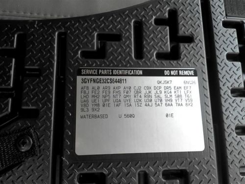 13 chevy equinox alternator 3.6l id 22865612 393569