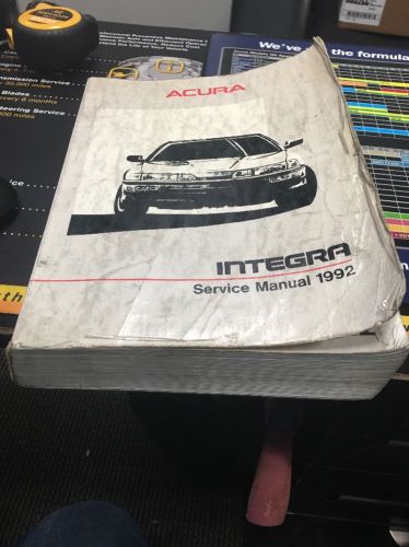 1992 acura integra service manual da9,integra,