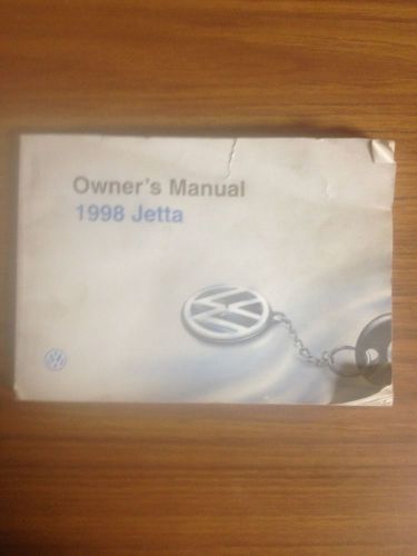 1998 volks wagon jetta owners manual
