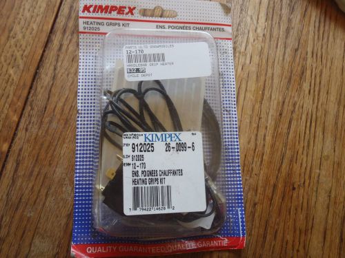 Kimpex universal handlebar grip heate kitr, for atvs, snowmobiles