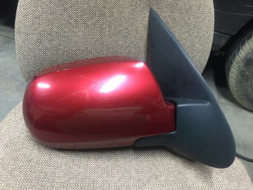 Mazda tribute right door mirror power; painted, heated,red